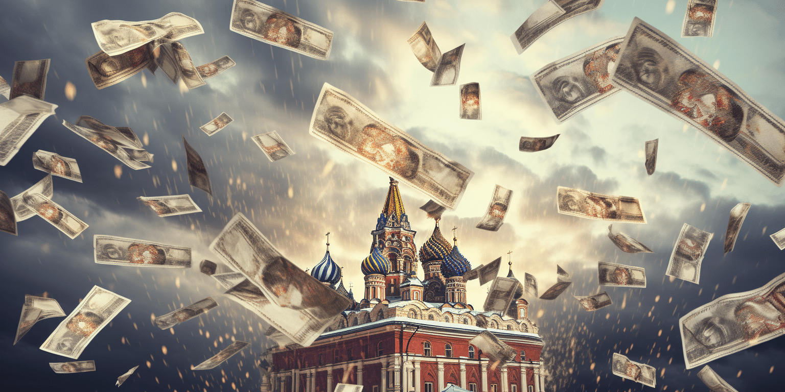 Russian Ruble falling