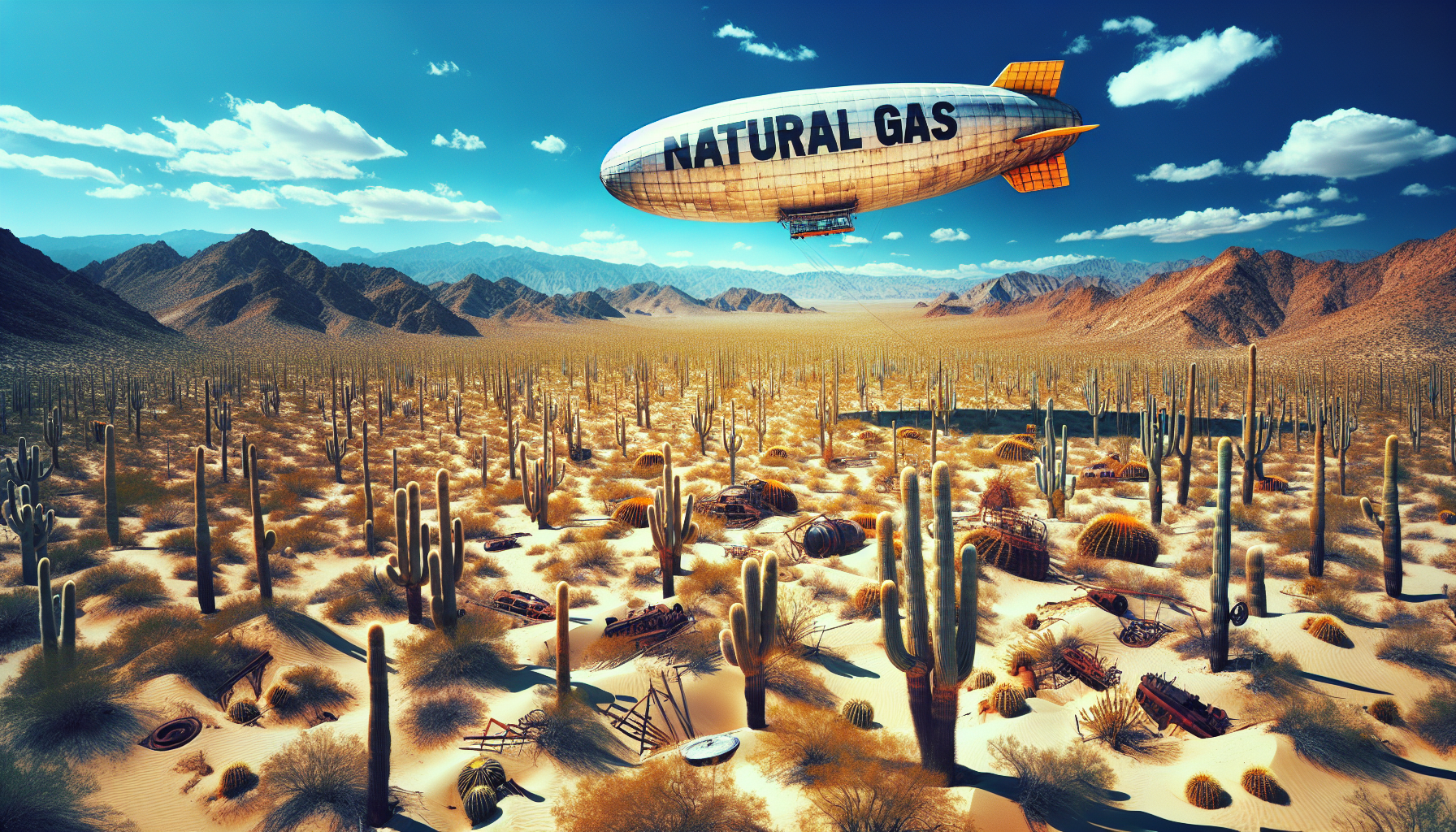 natural gas soars