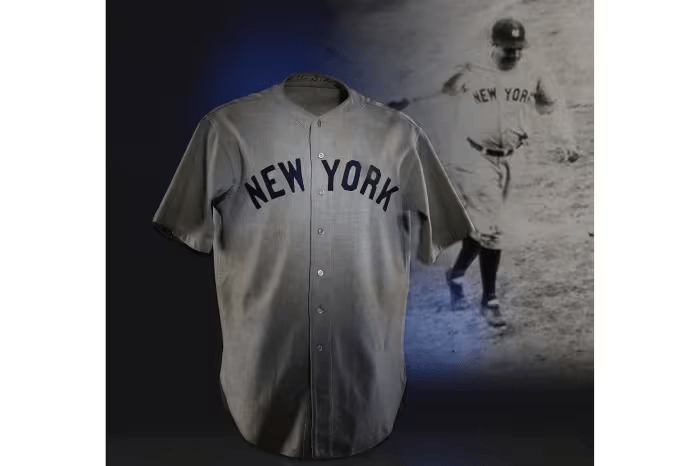 Babe Ruth’s 1932 game-worn jersey