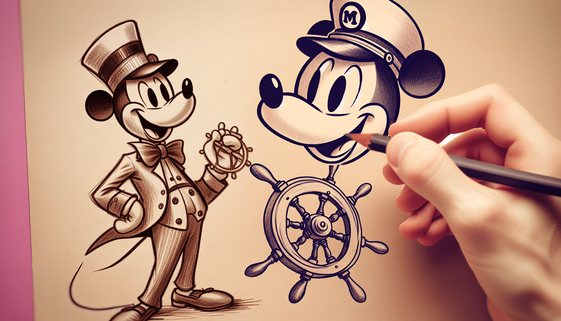 Steamboat Willie illustration